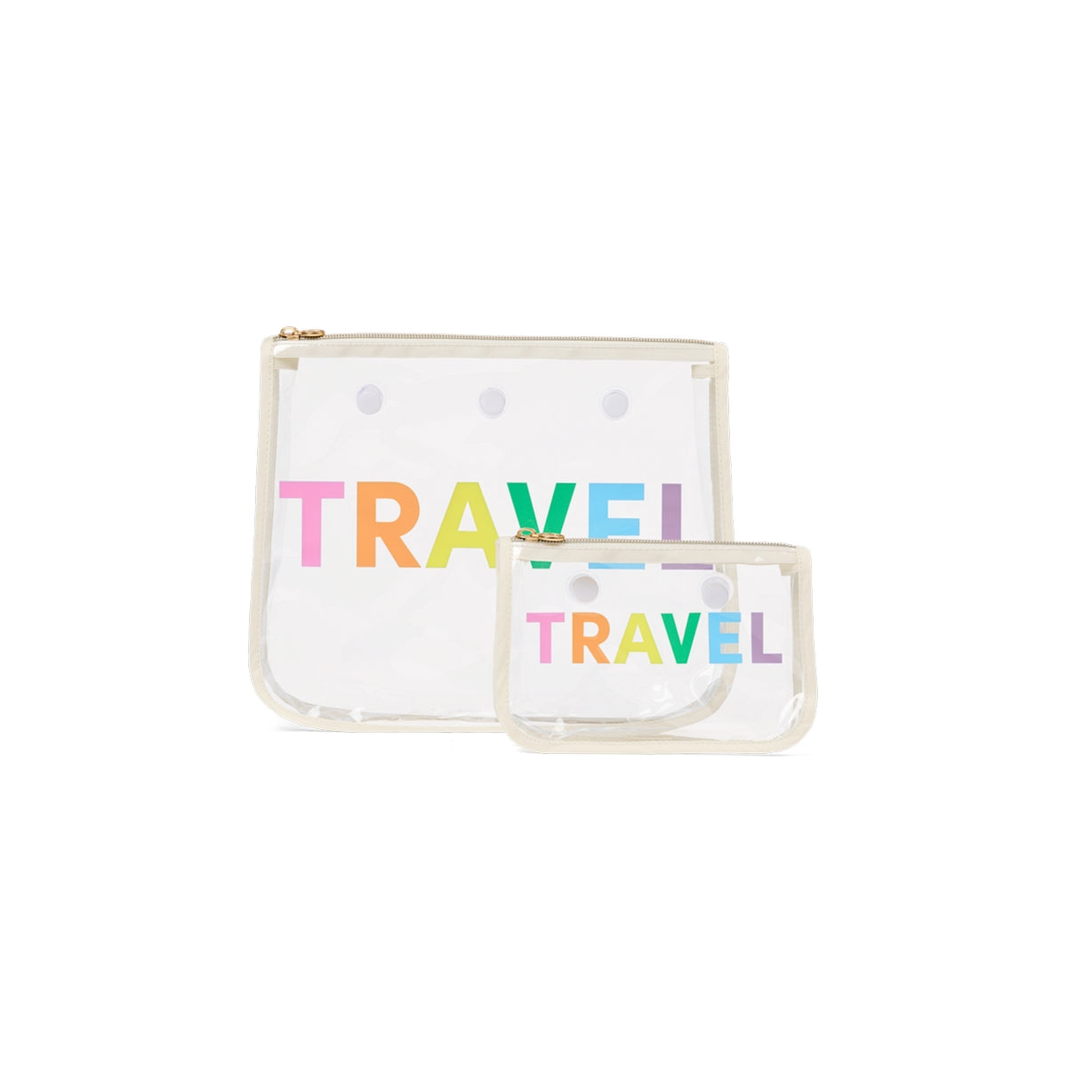 Decorative Insert Travel Island Getaway Carryall Luxury Washable Waterproof Phone Pouch Included for Cruise Travel