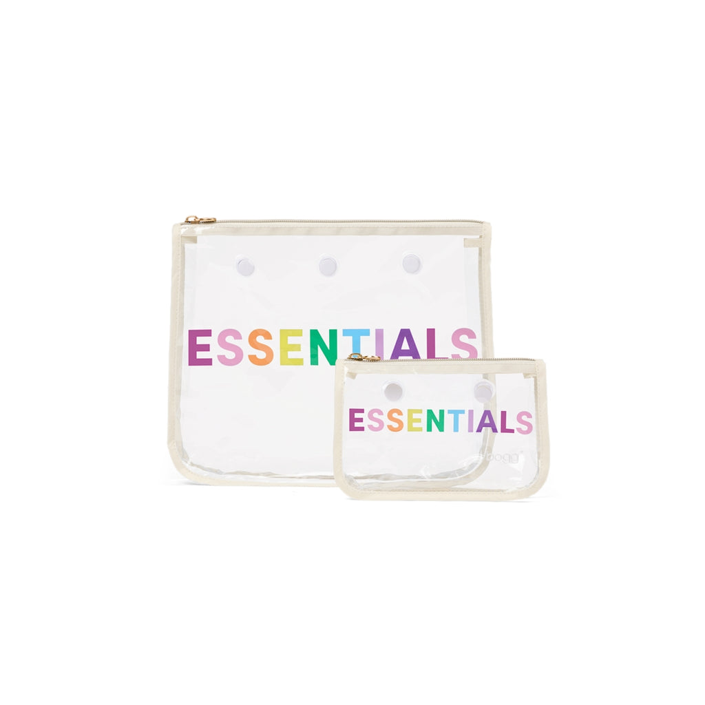 Decorative Insert Essentials Easy Clean Rubber Tote Easy Clean Waterproof with Waterproof Phone Pouch for Picnic Days Travel Organizer Vacation Essentials for Women