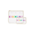 Decorative Insert Essentials Easy Clean Rubber Tote Easy Clean Waterproof with Waterproof Phone Pouch for Picnic Days Travel Organizer Vacation Essentials for Women