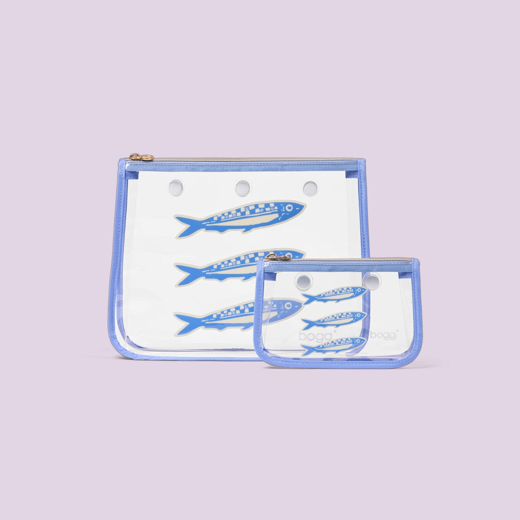 Bogg Bag Decorative Insert Sardine Easy Clean Rubber Tote Waterproof Lightweight with Travel Accessory Pouch for Cruise Travel Travel Organizer Vacation Essentials for Women