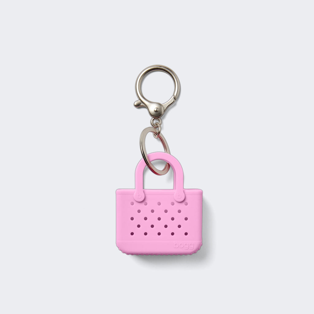 Tiny Tote Keychain Pink Taffy Women's Waterproof Beach Tote Large Capacity Easy Clean with Adjustable Shoulder Strap for Lake Adventures Travel Organizer Vacation Essentials for Women