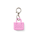 Tiny Tote Keychain Pink Taffy Family Beach Day Carryall Tip Resistant Tip Resistant with Adjustable Shoulder Strap for Family Beach Days Travel Organizer Vacation Essentials for Women