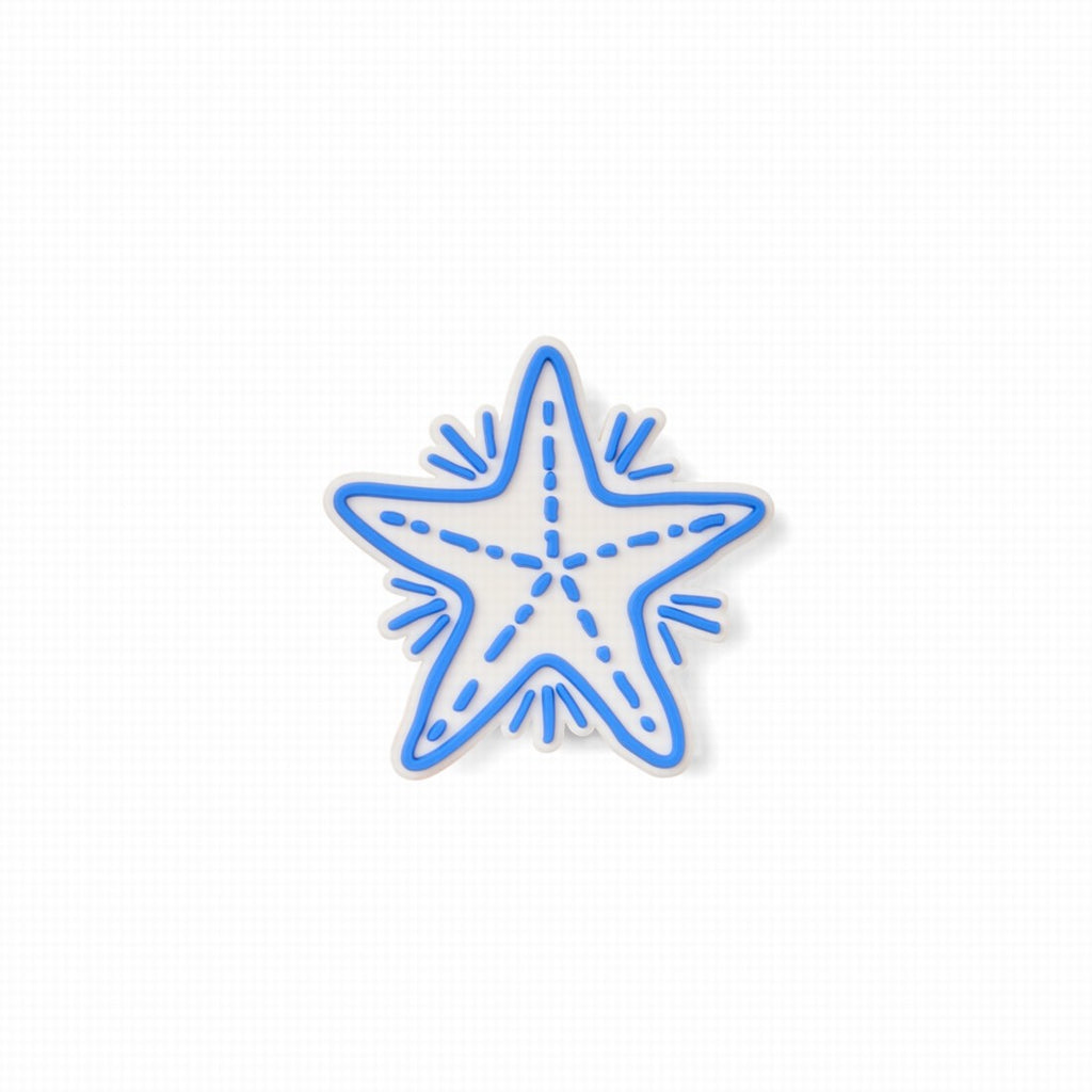 Bogg Bit Blue Starfish Poolside Essentials Organizer Flexible Tip Resistant Non Slip Bottom Design for Pool Activities