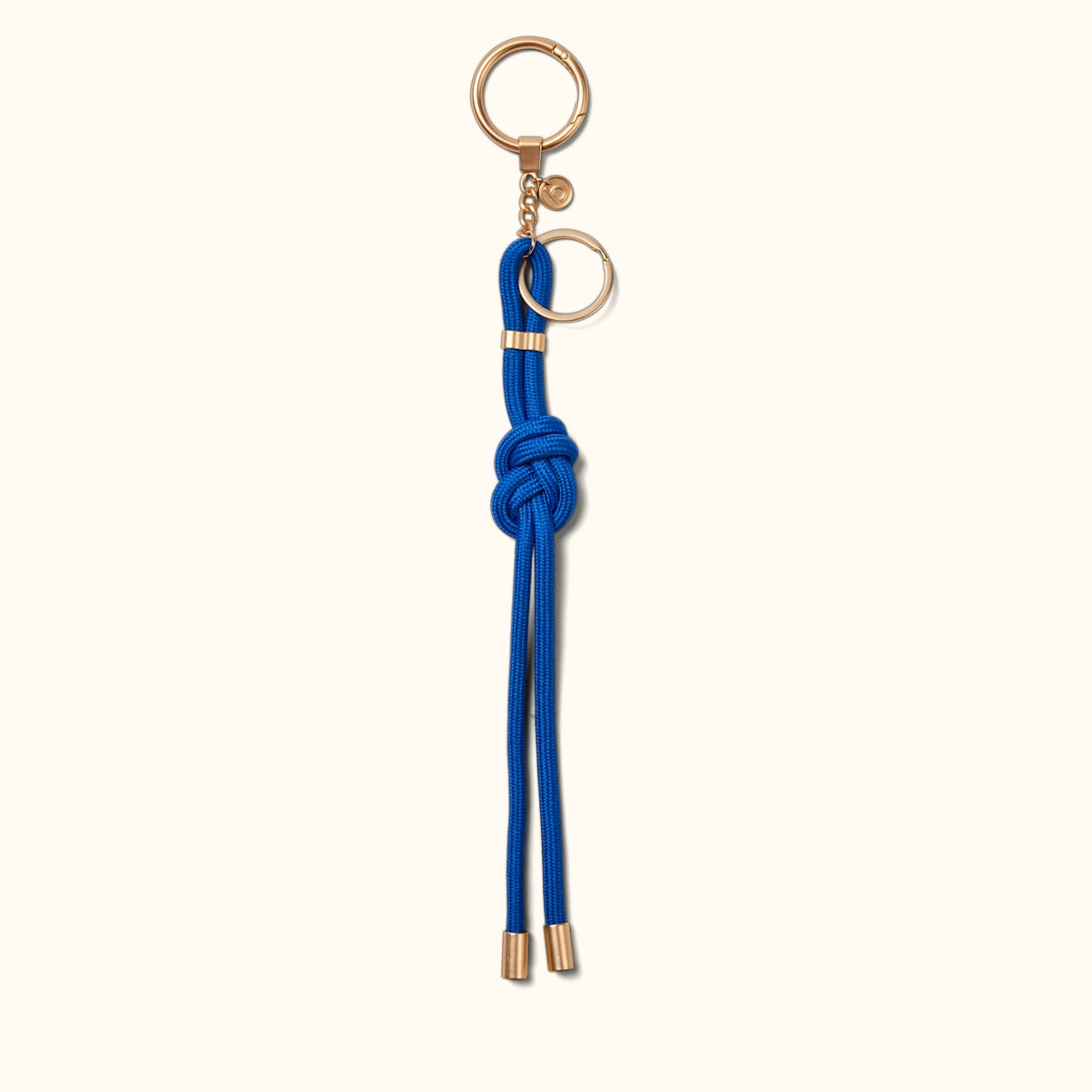 Bogg'd & Charmed Mykonos Blue Nautical Rope Coastal Weekend Carryall Portable Large Capacity Non Slip Bottom Design for Pool Activities