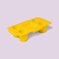 Top O' The Bogg To Ya! Limoncello Open Top Beach Organizer Easy Clean Durable with Reinforced Handles for Tropical Vacations Travel Organizer Vacation Essentials for Women