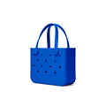Bitty Bogg Bag Mykonos Blue Open Top Beach Organizer Oversized Lightweight with Adjustable Shoulder Strap for Picnic Days Travel Organizer Vacation Essentials for Women