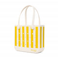 Baby Bogg Bag Limoncello Yellow Stripe Sunny Getaway Carryall Ultra Durable Oversized Accessory Organizer Pouch for Women