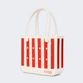 Baby Bogg Bag Buoy Red Stripe Outdoor Leisure Organizer Heavy Duty Tip Resistant Reinforced Grip Handles for Summer Adventures