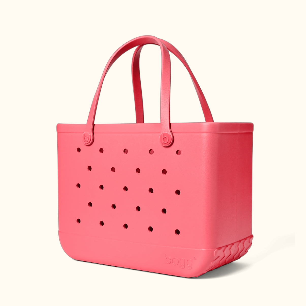 Original Bogg Bag Capri Coral Outdoor Journey Tote Flexible Large Capacity Bonus Cosmetic Bag Included for Boat Excursions