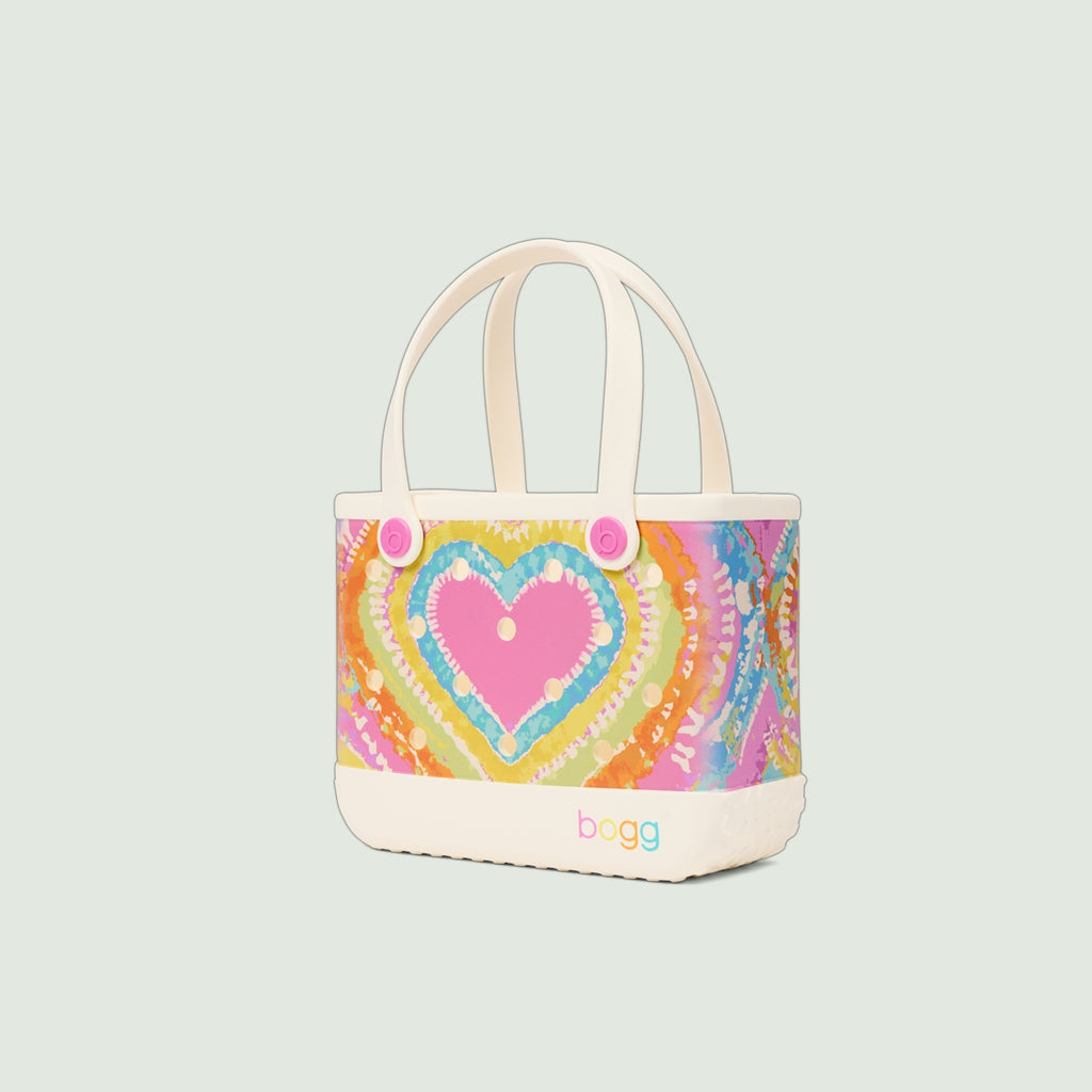 Bitty Bogg Bag Dye licious Heart Pink Taffy Travel Smart Beach Bag Stylish Large Capacity Bonus Cosmetic Bag Included for Outdoor Sports
