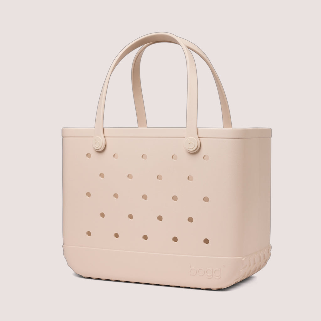 Original Bogg Bag Freshly Pressed Linen Tropical Resort Beach Bag Heavy Duty Easy Clean Open Top Access Access for Women