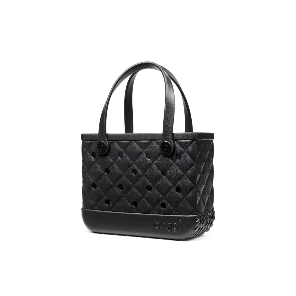Bitty Bogg Bag Quilted LBD Black Ocean Day Storage Tote Modern Oversized Waterproof Phone Pouch Included for Resort Vacations
