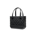 Bitty Bogg Bag Quilted LBD Black Ocean Day Storage Tote Modern Oversized Waterproof Phone Pouch Included for Resort Vacations