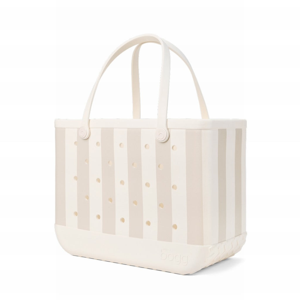 Original Bogg Bag Beachside Stripe Vacation Essentials Beach Organizer Travel Friendly Large Capacity with Makeup Bag for Summer Travel Travel Organizer Vacation Essentials for Women