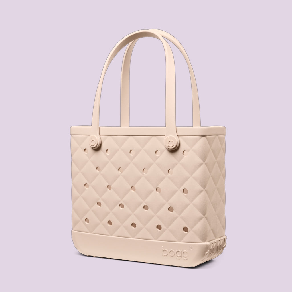 Baby Bogg Bag Quilted Freshly Pressed Linen Coastal Weekend Carryall Functional Tip Resistant Open Top Access Access for Family Trips