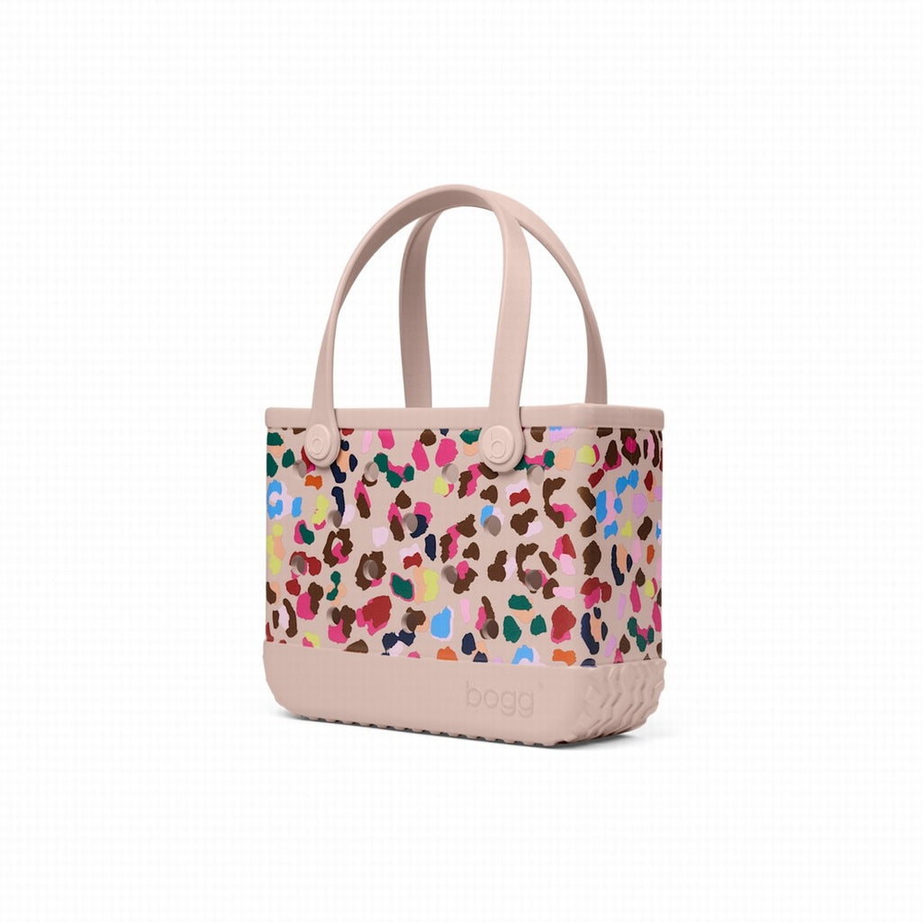 Bitty Bogg Bag Neon Jungle Luxury Resort Pool Tote Travel Friendly Tip Resistant with Makeup Bag for Beach Vacation Travel Organizer Vacation Essentials for Women