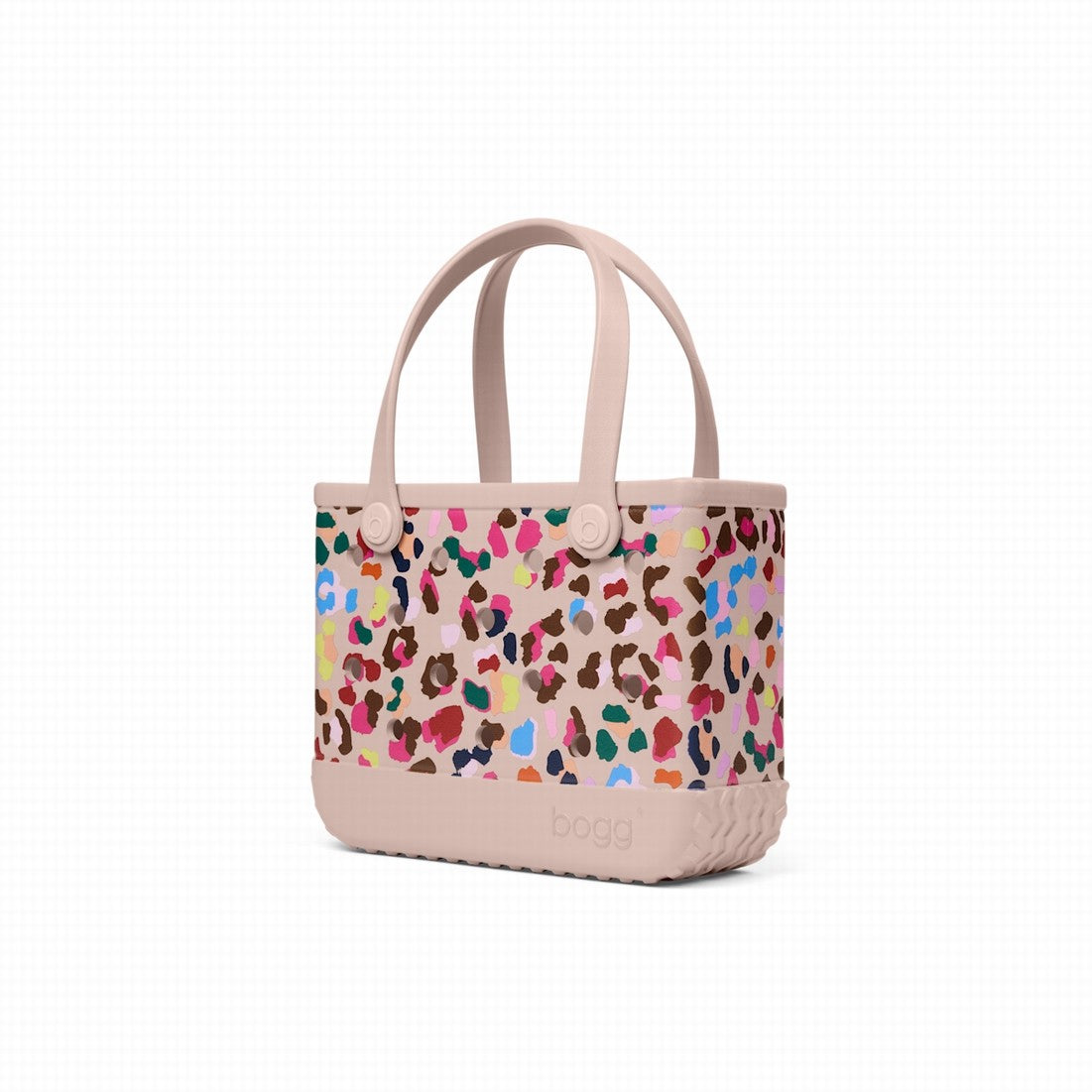Bitty Bogg Bag Neon Jungle Luxury Resort Pool Tote Travel Friendly Tip Resistant with Makeup Bag for Beach Vacation Travel Organizer Vacation Essentials for Women