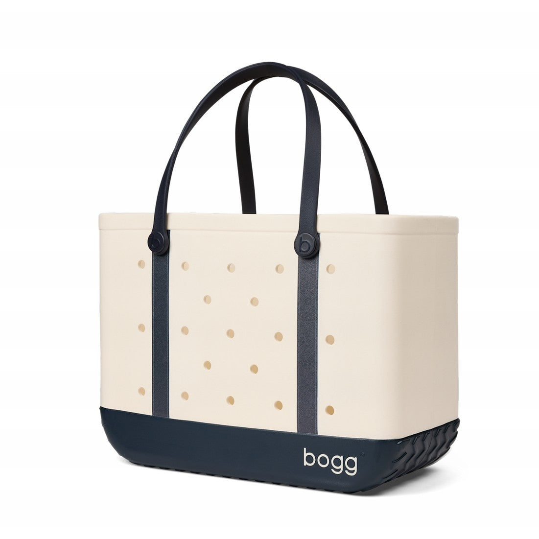 Original Bogg Bag Oxford Blue Weekend Getaway Beach Bag Sandproof Lightweight with Makeup Bag for Yacht Excursions Travel Organizer Vacation Essentials for Women