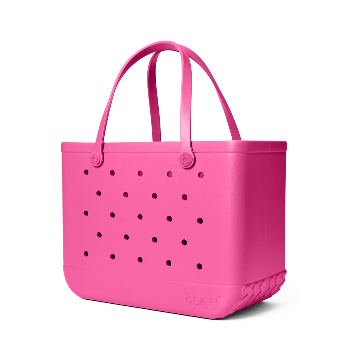 Original Bogg Bag Haute Pink Travel Friendly Beach Organizer Durable Travel Friendly with Non Slip Bottom for Boat Trips Travel Organizer Vacation Essentials for Women