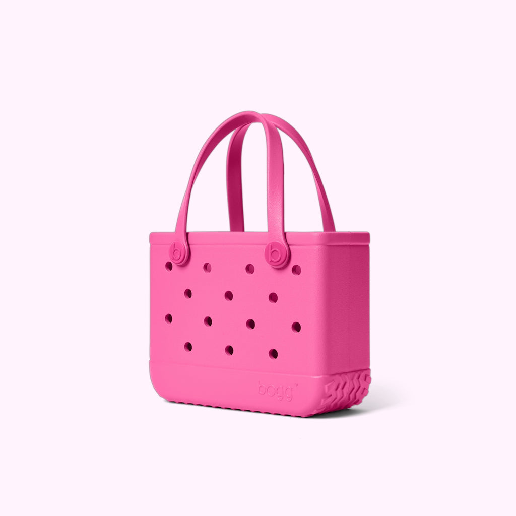Bitty Bogg Bag Haute Pink Family Size Beach Organizer Sandproof Washable with Makeup Bag for Boat Trips Travel Organizer Vacation Essentials for Women