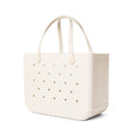 Original Bogg Bag Coconut Summer Holiday Storage Tote Modern Easy Clean Extra Wide Opening for Women