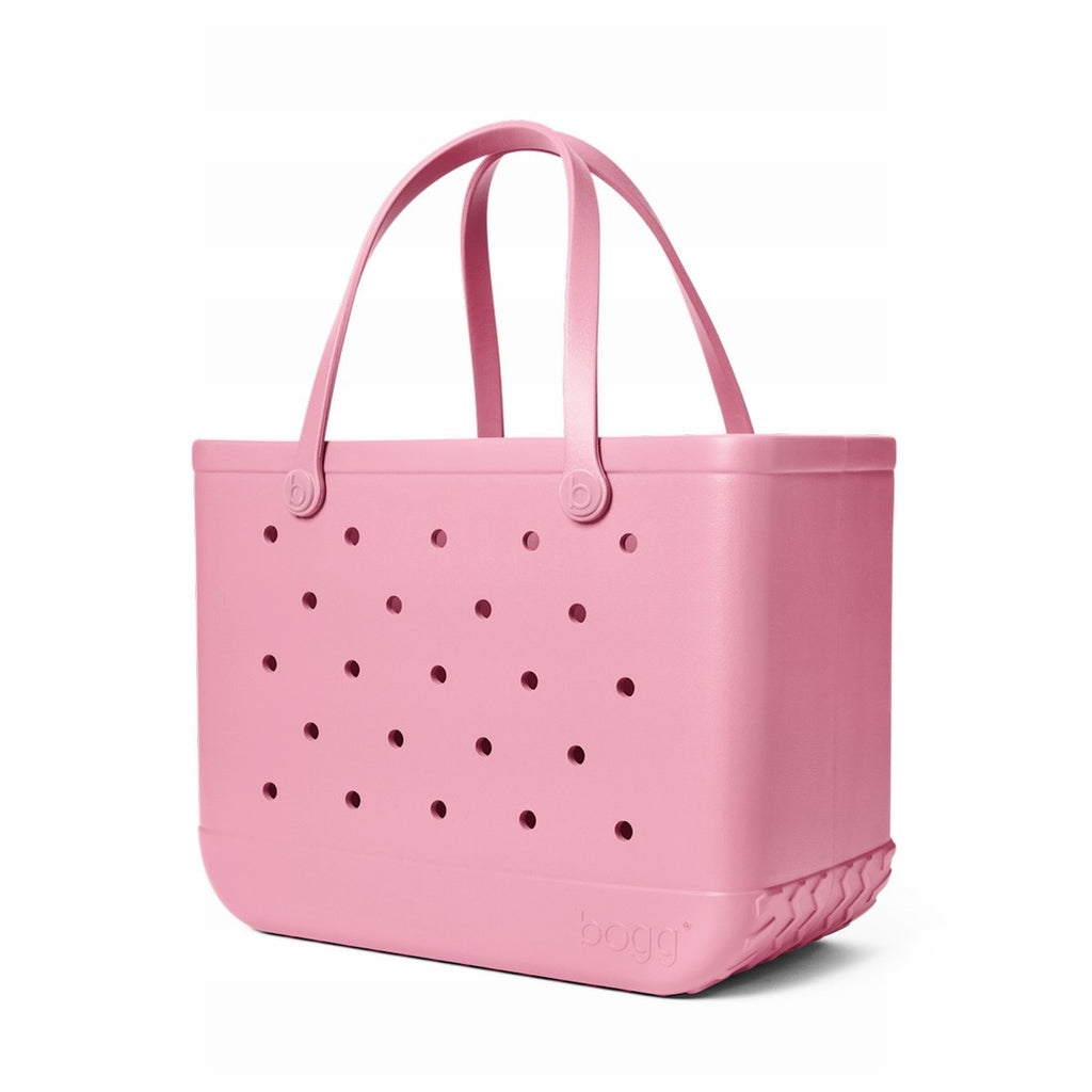 Original Bogg Bag Blowing Pink Bubbles Women's Waterproof Beach Tote Large Capacity Easy Clean with Adjustable Shoulder Strap for Lake Adventures Travel Organizer Vacation Essentials for Women