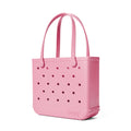 Baby Bogg Bag Blowing Pink Bubbles Travel Friendly Beach Organizer Tip Resistant Washable with Makeup Bag for Summer Travel Travel Organizer Vacation Essentials for Women