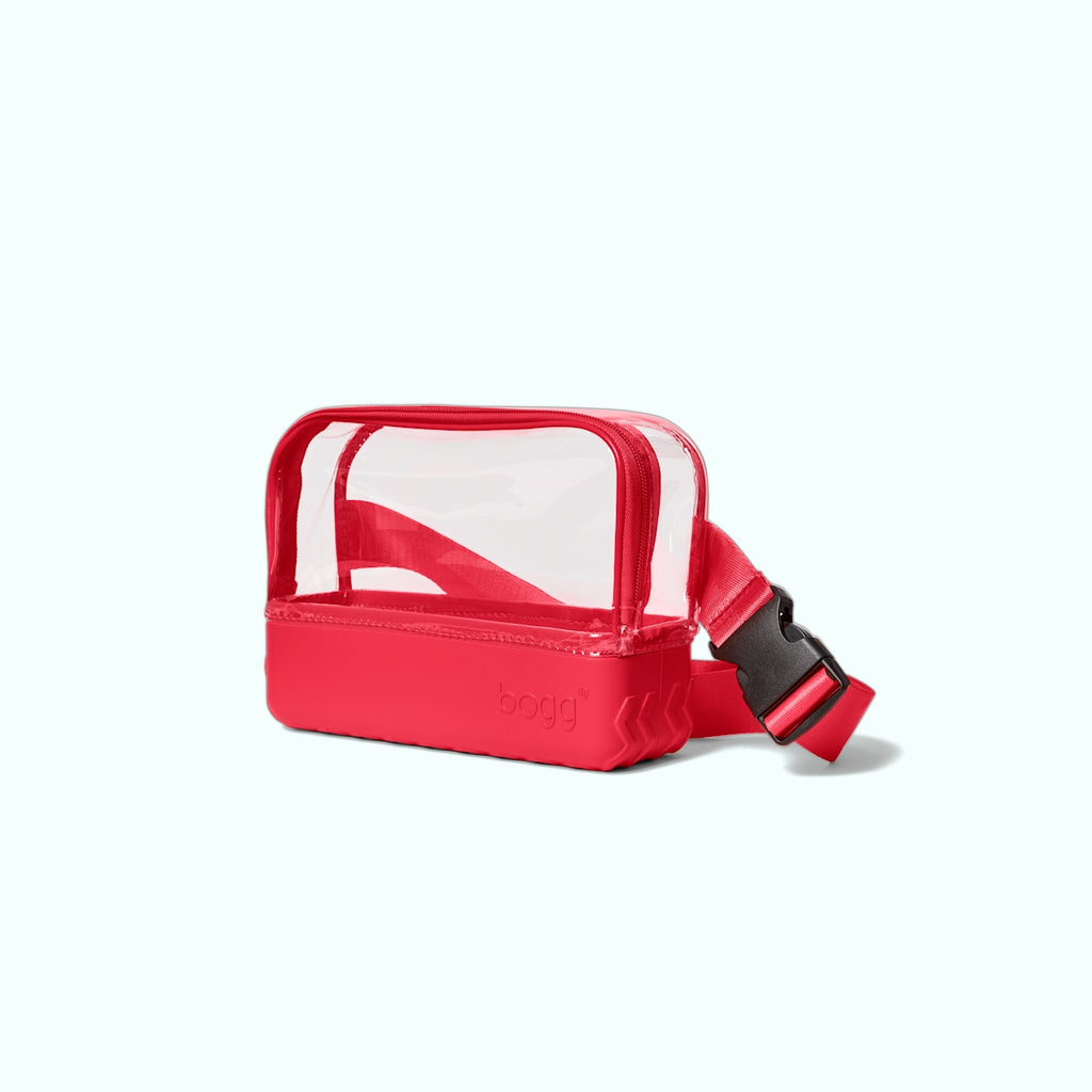 Bogg Stadium Bag Off to the Races Red Weekend Escape Carryall Portable Multi Purpose Open Top Access Access for Pool Activities