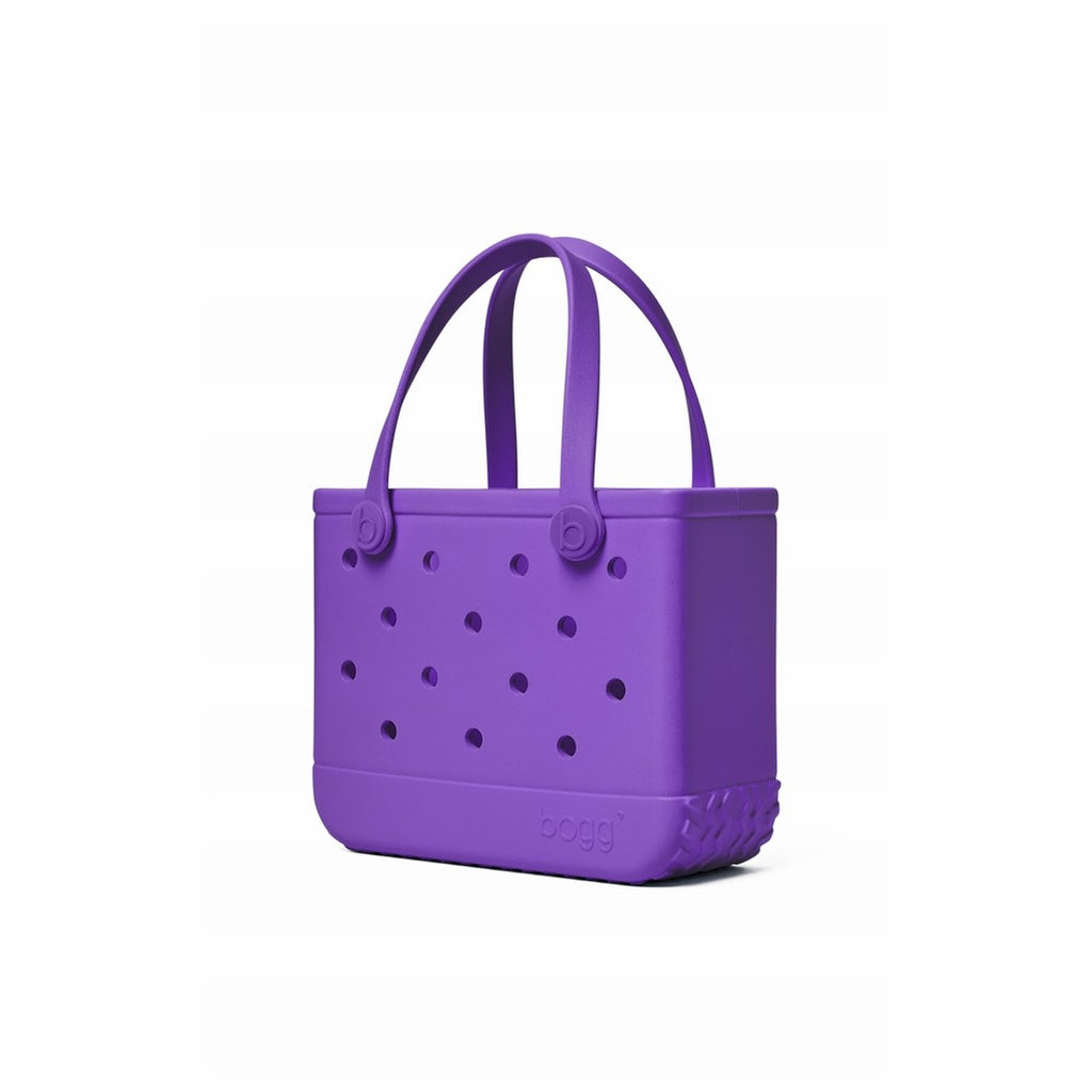 Bitty Bogg Bag Houston We Have a Purple Open Top Beach Organizer Oversized Lightweight with Adjustable Shoulder Strap for Picnic Days Travel Organizer Vacation Essentials for Women