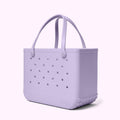 Original Bogg Bag I Lilac You a Lot Water Sports Travel Tote Washable Tip Resistant with Spacious Interior for Camping Trips Travel Organizer Vacation Essentials for Women