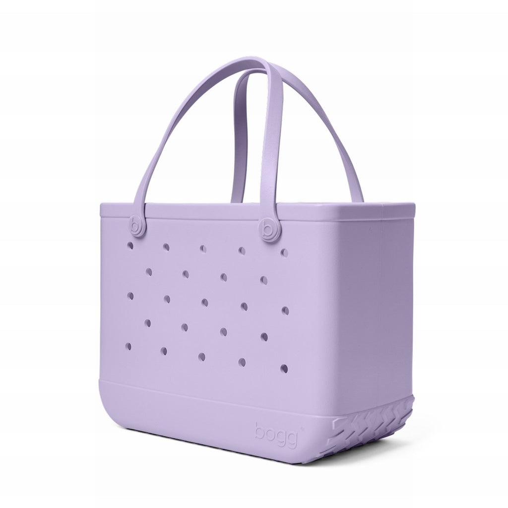 Original Bogg Bag I Lilac You a Lot Family Size Beach Organizer Travel Friendly Easy Clean with Non Slip Bottom for Pool Days Travel Organizer Vacation Essentials for Women