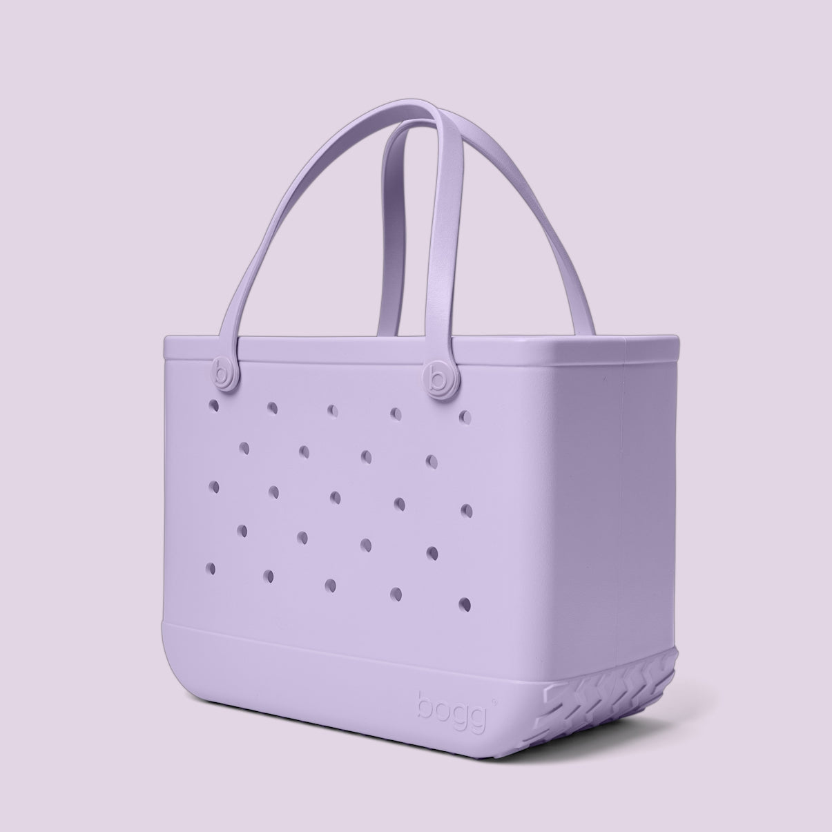 Original Bogg Bag I Lilac You a Lot Island Getaway Carryall Flexible Oversized Waterproof Phone Pouch Included for Beach Holidays