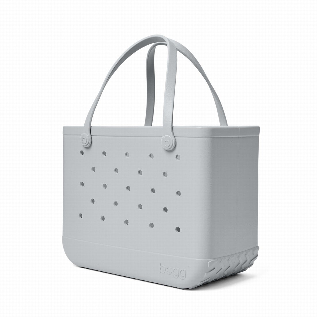 Original Bogg Bag Shades of Gray Sunny Getaway Carryall Lightweight Waterproof Extra Wide Opening for Resort Vacations