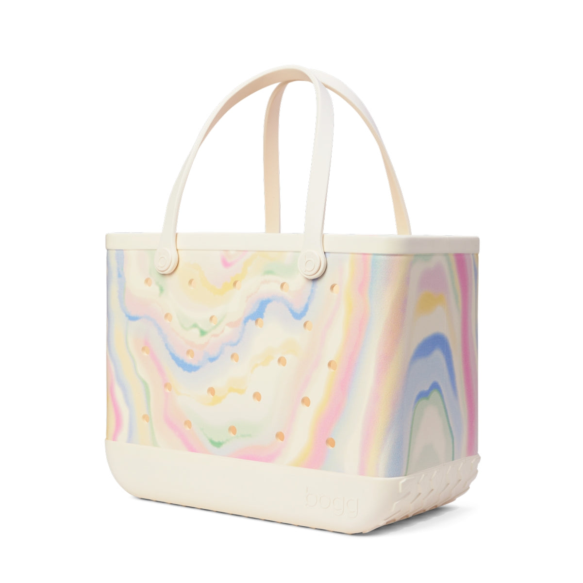 Original Bogg Bag Sugar Rush Ocean Breeze Carryall Portable Travel Friendly Non Slip Bottom Design for Outdoor Sports