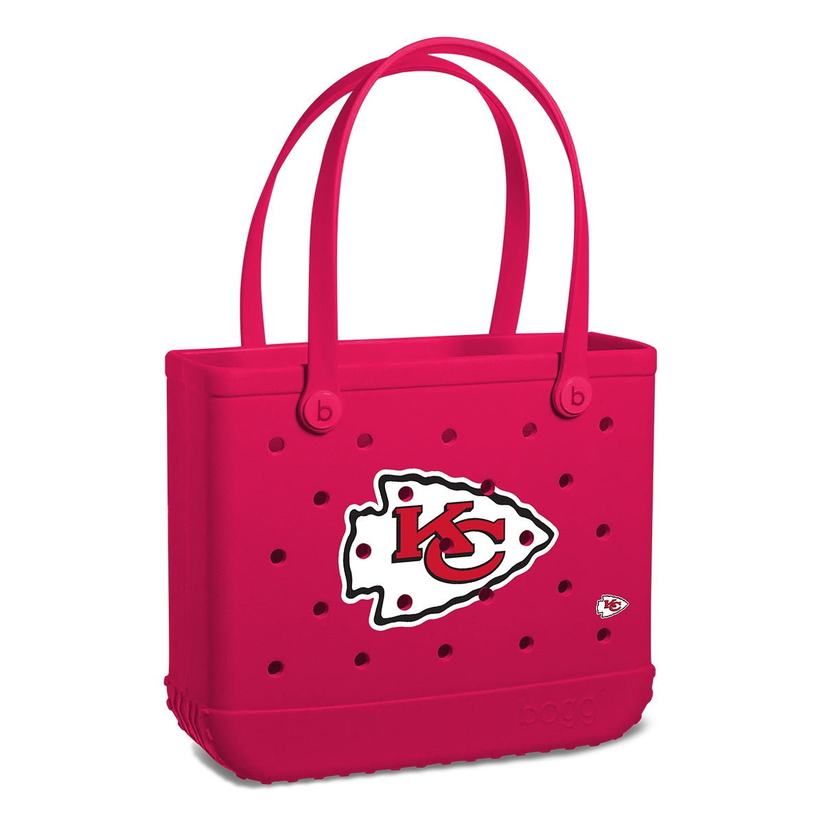 Baby Bogg Bag Kansas City Chiefs Women's Waterproof Beach Tote Lightweight Large Capacity with Spacious Interior for Beach Vacation Travel Organizer Vacation Essentials for Women