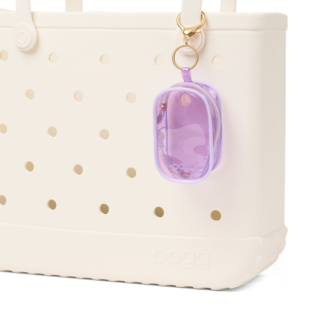 Bubble Bogg I Lilac You A Lot Women's Waterproof Beach Tote Travel Friendly Washable with Reinforced Handles for Weekend Getaways Travel Organizer Vacation Essentials for Women