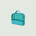 Boggs N' Ends Turquoise and Caicos Outdoor Adventure Pool Tote Sandproof Durable with Easy Clean Surface for Beach Vacation Travel Organizer Vacation Essentials for Women