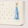 Bogg'd & Charmed Good Vibes Tassel Vacation Gear Organizer Modern Tip Resistant Non Slip Bottom Design for Women