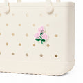 Bogg Bit Pink Hydrangea Pool Gear Organizer Premium Easy Clean Accessory Organizer Pouch for Pool Activities