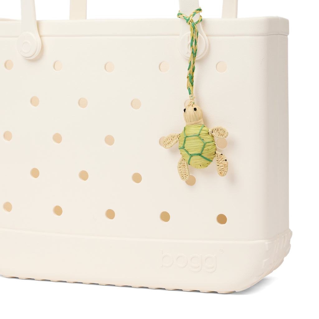 Bogg'd & Charmed Raffia Turtle Vacation Gear Organizer Premium Waterproof Non Slip Bottom Design for Cruise Travel