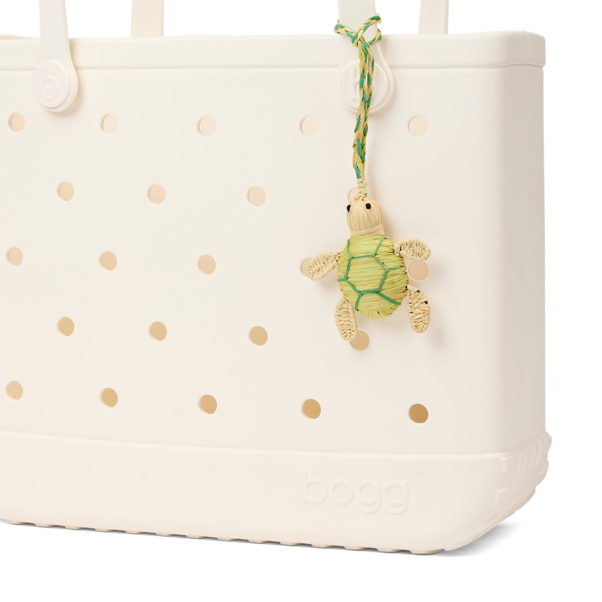 Bogg'd & Charmed Raffia Turtle Vacation Gear Organizer Premium Waterproof Non Slip Bottom Design for Cruise Travel