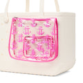Bogg Bag Decorative Insert Anchor (Pink) Sunshine Travel Organizer Ultra Durable Washable Adjustable Shoulder Strap for Summer Adventures