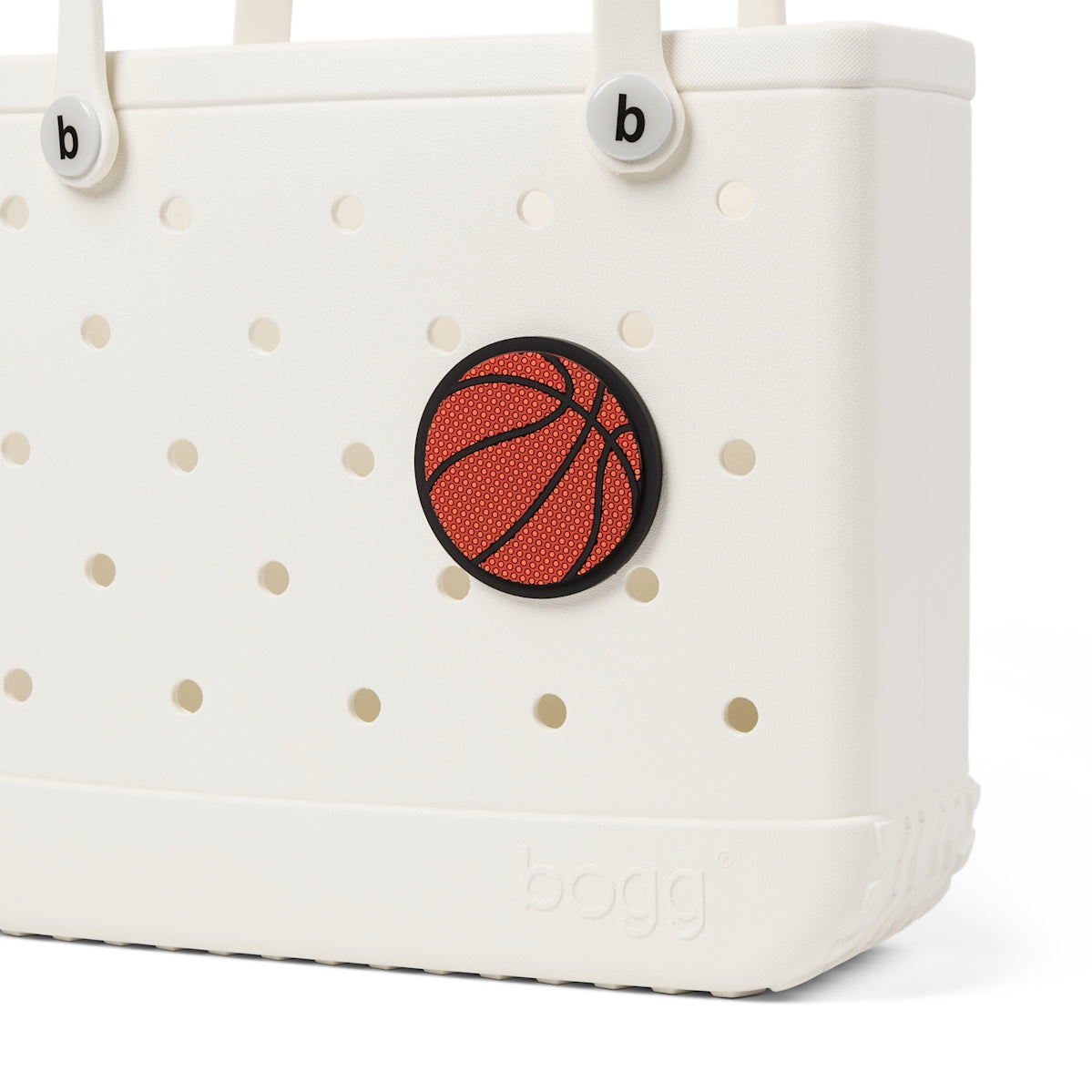 Bogg Bit Basketball Women's Waterproof Beach Tote Travel Friendly Tip Resistant with Waterproof Phone Pouch for Outdoor Adventures Travel Organizer Vacation Essentials for Women