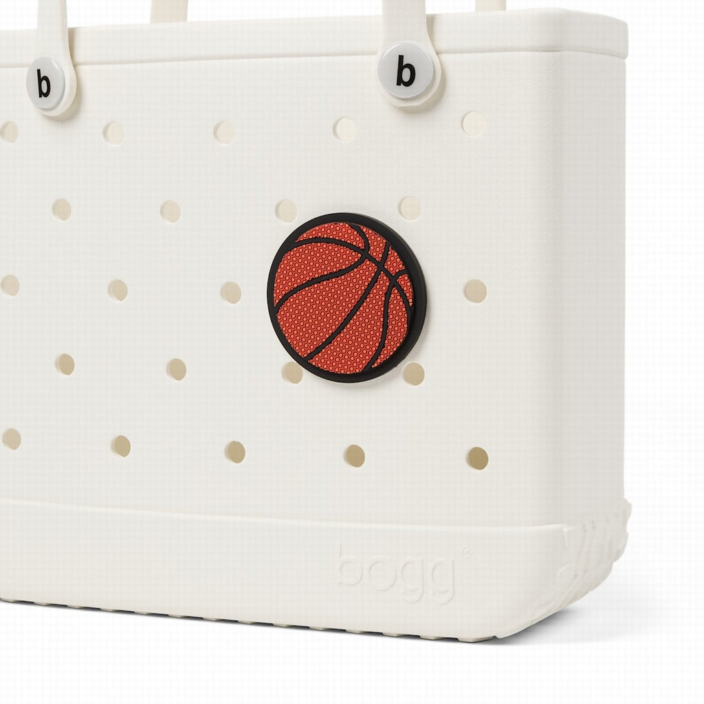 Bogg Bit Basketball Cruise Essentials Travel Tote Tip Resistant Oversized with Cosmetic Organizer for Pool Days Travel Organizer Vacation Essentials for Women