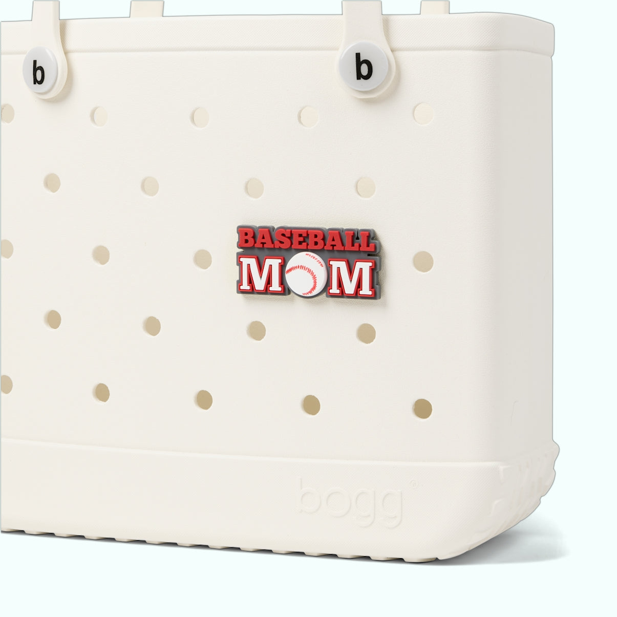 Bogg Bit Baseball Mom Holiday Cruise Tote Portable Waterproof Bonus Cosmetic Bag Included for Outdoor Sports