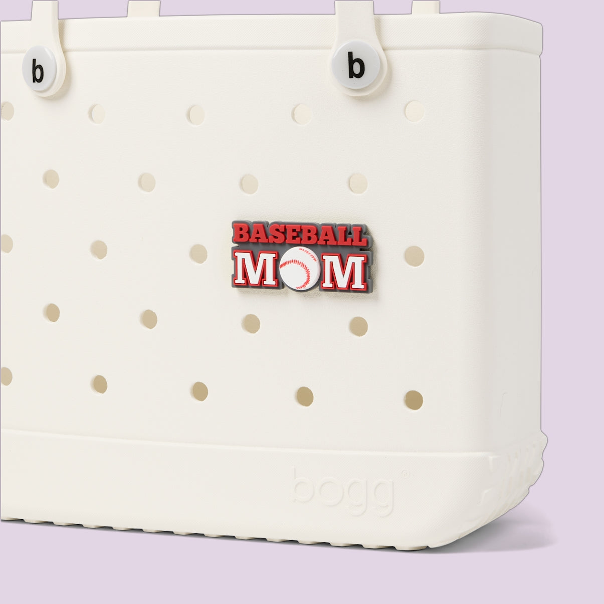 Bogg Bit Baseball Mom Summer Beach Accessories Bag Easy Clean Tip Resistant with Reinforced Handles for Cruise Travel Travel Organizer Vacation Essentials for Women