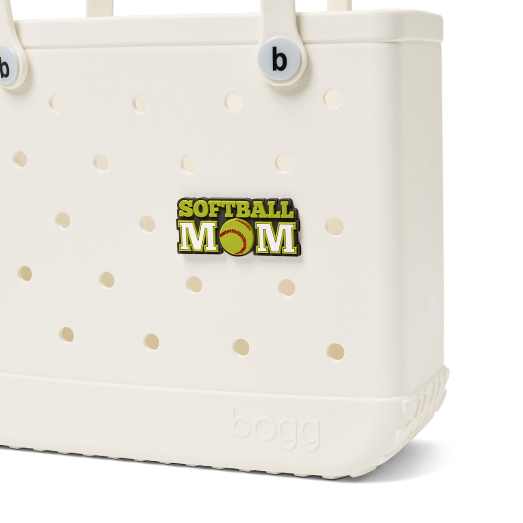 Bogg Bit Softball Mom Coastal Weekend Carryall Functional Tip Resistant Open Top Access Access for Pool Activities