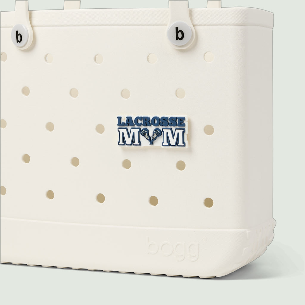 Bogg Bit Lacrosse Mom Beach Club Waterproof Tote Stylish Travel Friendly Open Top Access Access for Outdoor Sports