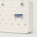 Bogg Bit Lacrosse Mom Beach Club Waterproof Tote Stylish Travel Friendly Open Top Access Access for Outdoor Sports