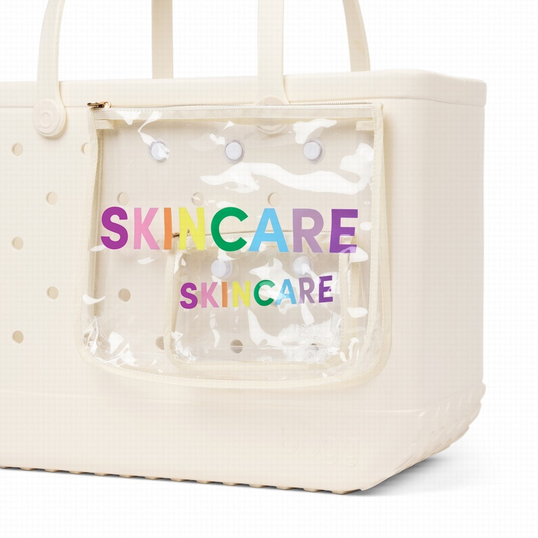 Decorative Insert Skincare Open Top Beach Organizer Sandproof Waterproof with Makeup Bag for Water Sports Travel Organizer Vacation Essentials for Women